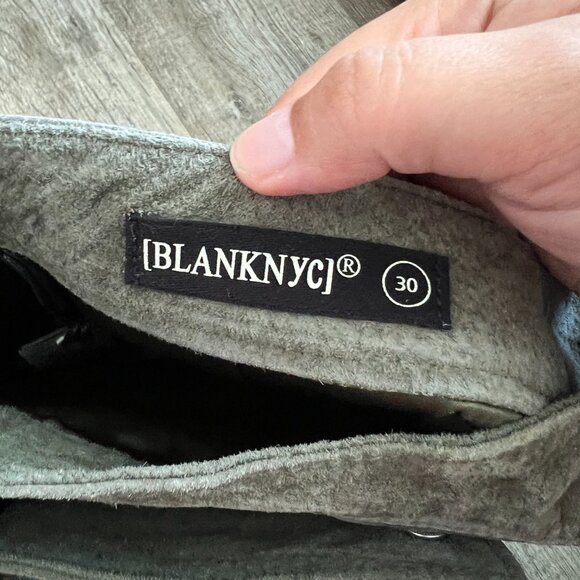 Blank NYC Suede Wrap Skirt in Herb - NEW - Size 30 - Picture 9 of 10